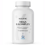 Holistic Mega B Metylerad, B-vitamines, 90 capsules