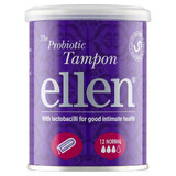 Ellen, probiotische tampons, normaal, 12 stuks