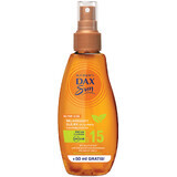 DAX Sun, ontspannende zonnebrandolie met matcha-thee, SPF 15, 200 ml