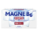 Magne B6 Forte 100 mg + 10 mg, 100 film-coated tablets