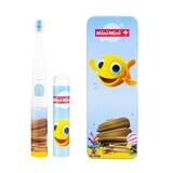 Vitammy Smile, periuță de dinți sonică pentru copii, MiniMini+ Fish, de la 3 ani, 1 buc