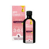 EstroVita Skin, Omega 3-6-9 acid esters, sweet lemon flavor, 150 ml