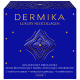 Dermika Luxury Neocollagen, mască-cremă cu colagen pentru regenerarea puternică a pielii și reducerea ridurilor, noapte, 50 ml.