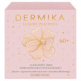 Dermika Luxury Placenta 60+, cremă luxoasă de reconstrucție și netezire, 50 ml