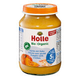 Holle Bio schotel, pompoen en kip, na 5 maanden, 190 g