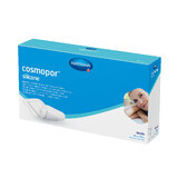 Cosmopor Silicone, pansement absorbant, auto-adhésif, stérile, avec couche de contact en silicone, 20 cm x 10 cm, 5 pcs