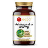 Yango Ashwagandha 3 vormen, 90 capsules