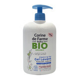 Corine de Farme Baby BIO, Micellaire gel voor het wassen van haar en lichaam 2-in-1, vanaf de geboorte, 500 ml