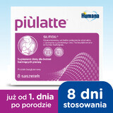 Humana Piulatte, voor vrouwen die borstvoeding geven, 5 g x 8 sachets