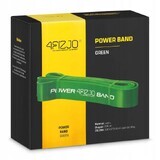 4Fizjo Power Band, weerstandsband voor lichaamsbeweging, groen, 26-36 kg