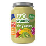 Deva Bio fruit dessert, kiwi en banaan, na 4 maanden, 190 g