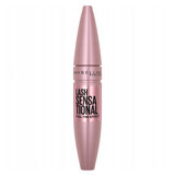 Maybelline Lash Sensational Full Fan Effect, Mascara, verdikkende, Intens Zwart, 9.5 ml