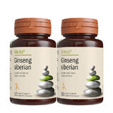 Siberische ginseng pakket 30+30 capsules, Alevia