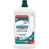 Disinfettante per abiti, 1,2 L. Fiori bianchi, Sanytol