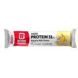 Barretta proteica Boost alla banana frullata, 55 g, Born Winner