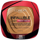 Face powder, Loreal, Infallible 24H Fresh Wear, Foundation In A Powder, 330 Hazelnut, 9 g