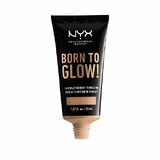 Luminous foundation, NYX Professional Makeup, Born To Glow, Naturally Radiant, 10.3 Neutral Buff, 30 ml