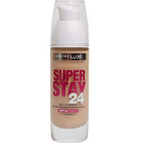 Resistant Foundation, Maybelline, Superstay 24H, Micro-Flex, SPF19, 010 Ivory, 30 ml