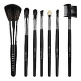 Set van 7 Fraulein zwarte make-up kwasten