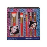 Set of 5 Technic Brush It On makeup brushes