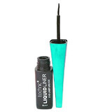 Oogliner, Technic, Vloeibare Liner, Waterdicht, Zwart, 6 ml