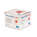 Peha-haft Color zelfklevend elastisch verband, rood (932460), 6cm x 20m, Hartmann