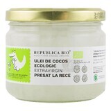 Huile de coco biologique pressée à froid, 280 ml, Republica Bio