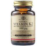 Vitamine K2 100 ug, 50 capsules, Solgar