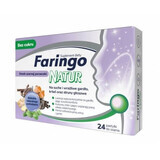 Faringo Natur, zwarte bes, 24 zuigtabletten