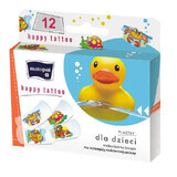 Matopat Happy Tatoo pleisters Happy Tatoo, 12 stuks - Blijft lang zitten!