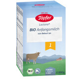 Melkpoeder Bio 1 Lactana, 0 maanden+, 600 g, Topfer