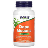 Dopa Mucuna, 90 cápsulas vegetales, Now Foods