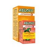 Pachet Ascovit cu vitamina C si aroma de portocala 100 mg x 60 comprimate  + Ascovit cu Vitamina C si aroma de capsuni 100 mg x 20 coprimate, Perrigo