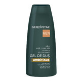 Men Ambitious Gel de ducha 3 en 1 para hombre, 400 ml, Gerovital