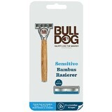 Bulldog Huidverzorging Bamboo Sensitive scheerapparaat + 2 vervangingshoofden