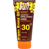 Vivaco SUN Zonnebrandcrème met argan OF30 tube 100 ml