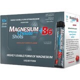 Salutem magnesiumchelaat shot Salutem magnesiumchelaat + B6 kersensmaak, ampullen 10 x 25 ml