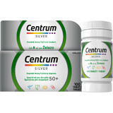 Centrum Silver 50+ senza glutine, 100 compresse