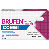 Brufen BRUFEN BRUFEN COMBI TBL TBL FLM 20X500/200 MG 20 tabletten