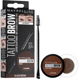 Maybelline New York Tatoo Brow Gel Wenkbrauw Pomade 04 Ash Brown 4 g