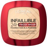 L'Oréal Paris Infaillible 24h fresh wear Base de maquillaje en polvo 130, 9 g