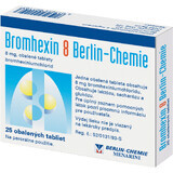 Broomhexine 8 BERLIN-CHEMIE 8 mg 25 tabletten