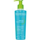 Bioderma Sébium Schuimende reinigingsgel voor gemengde en vette huid 200 ml