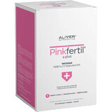 Aliver Nutraceutics PinkFertil Plus suplemento nutricional para mujeres 90 cápsulas