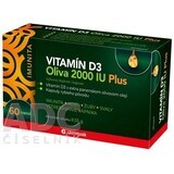 Glenmark VITAMINE D3 Olijf 2000 IE Plus 60 capsules