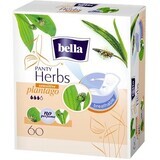 Bella Herbs Plantago Sensitive Serviettes hygiéniques 60 pièces