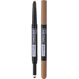 Maybelline New York NY Express Brow Satin Duo 01 Donker Blond Wenkbrauwpotlood en Poeder Duo