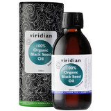 Viridian 100% biologische zwarte zaadolie 200 ml