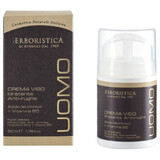 Erboristica Uomo crema facial antiarrugas para hombre 50 ml