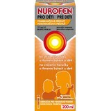 Nurofen pentru copii cu aromă de portocale 200 ml